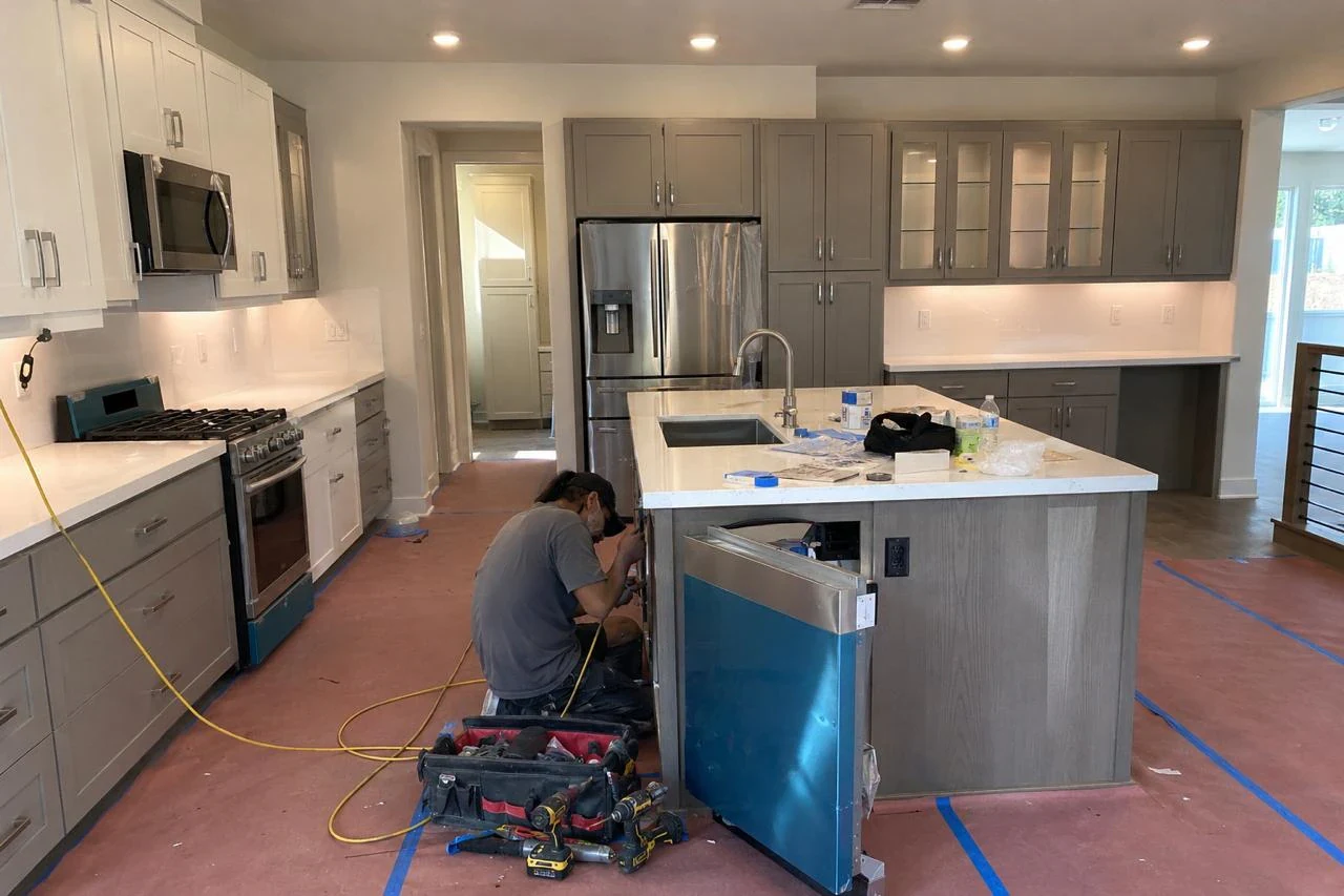 Appliance repair in a Costa Mesa kitchen
