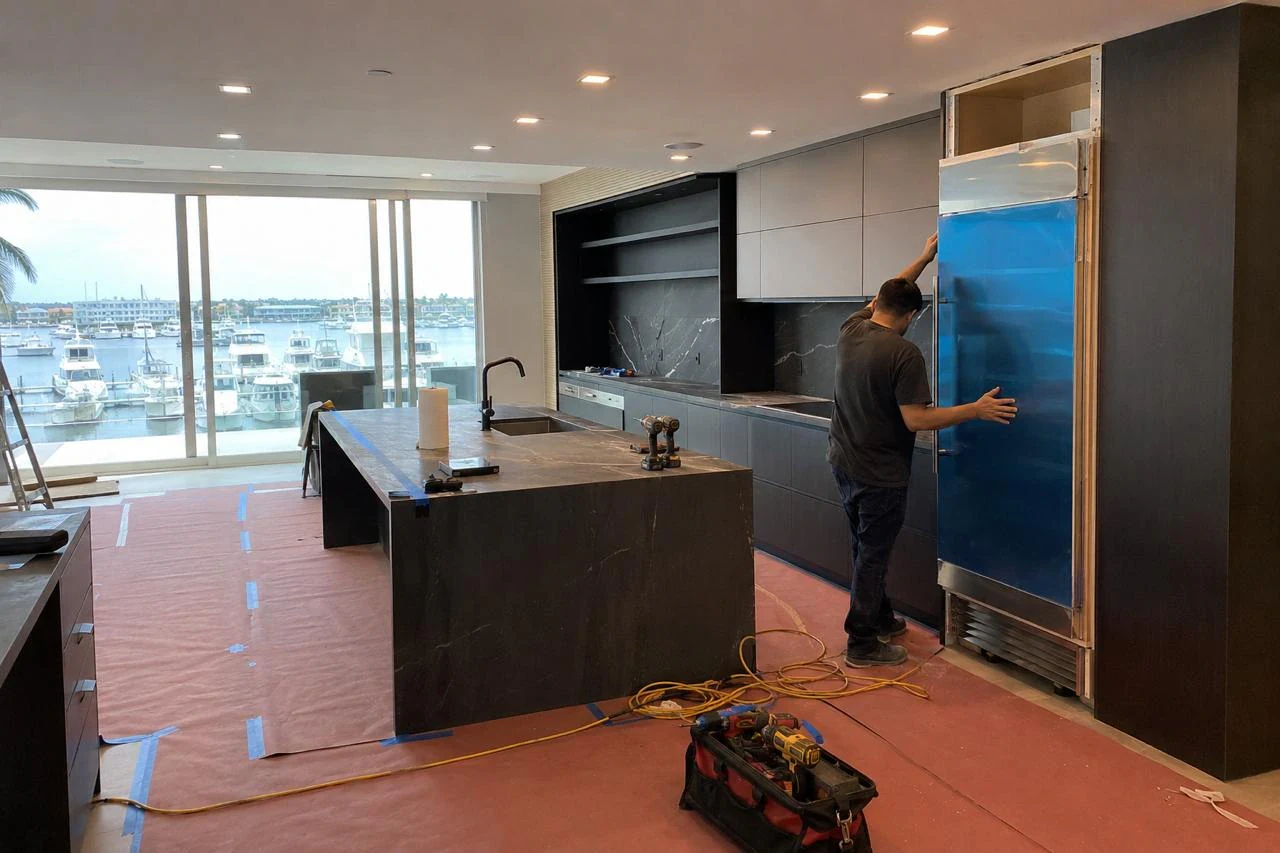 Appliance repair in a Poway kitchen