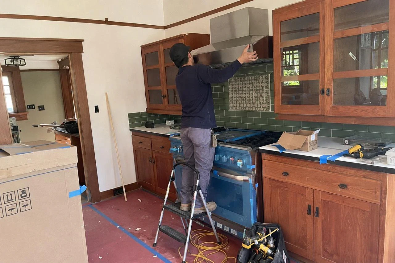 Appliance repair in a Irvine kitchen